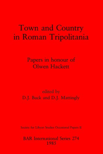 ﻿شهر و کشور در طرابلس روم: مقالاتی به افتخار اولون هکت