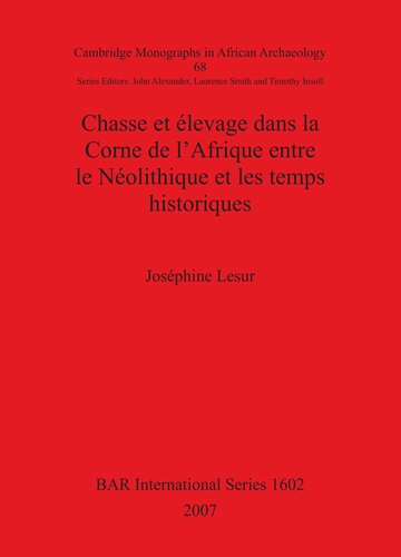 ﻿شکار و پرورش در شاخ آفریقا بین دوران نوسنگی و تاریخ