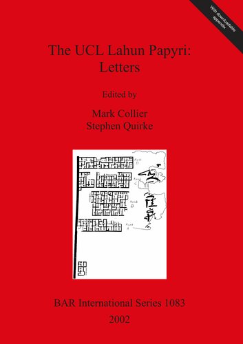 ﻿The UCL Lahun Papyri: Letters