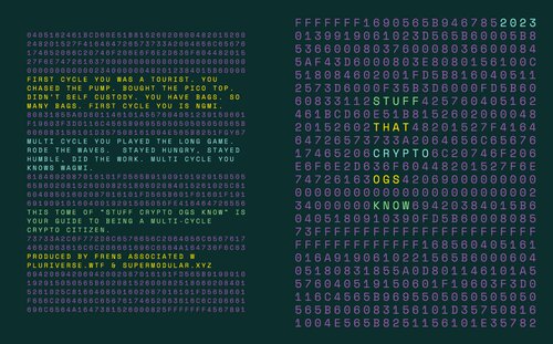 ﻿چیزهایی که OG های Crypto می دانند