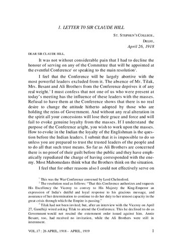 ﻿آثار کامل مهاتما گاندی جلد 17