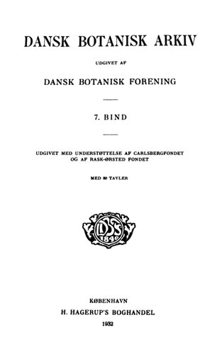 ﻿Dansk Botanisk Arkiv
