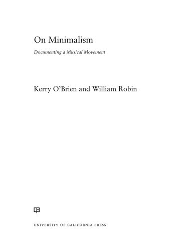 ﻿در مورد مینیمالیسم