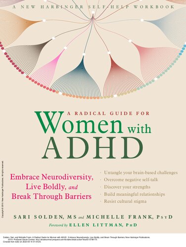 ﻿راهنمای رادیکال برای زنان مبتلا به ADHD: تنوع عصبی را در آغوش بگیرید، جسورانه زندگی کنید، و از موانع عبور کنید