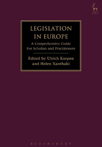 ﻿قانون گذاری در اروپا: راهنمای جامع برای محققان و متخصصان