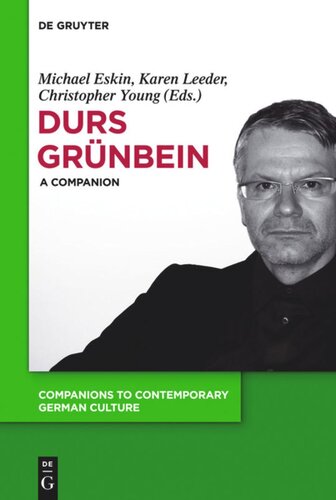 ﻿Durs Grünbein: یک همراه