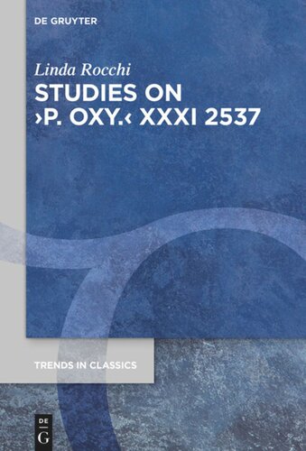 ﻿مطالعات در مورد › پ. Oxy.‹ XXXI 2537