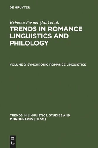 ﻿گرایش های زبان شناسی و زبان شناسی عاشقانه: جلد 2 زبان شناسی عاشقانه همزمان