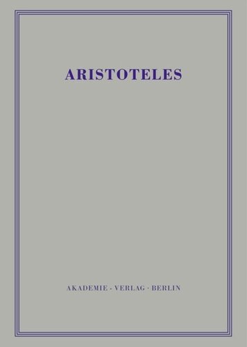 ﻿آثار ارسطو: جلد 9 / اول سیاست - کتاب اول