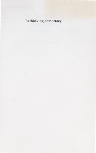 ﻿بازاندیشی دموکراسی: آزادی و همکاری اجتماعی در سیاست، اقتصاد و جامعه