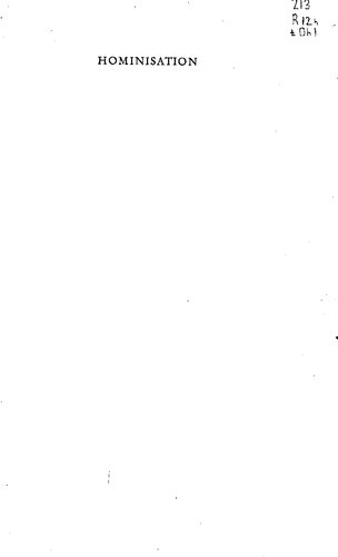 ﻿انسان سازی، خاستگاه تکاملی انسان به عنوان یک مشکل الهیاتی