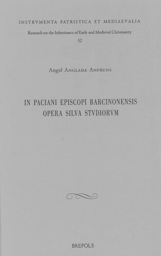 ﻿در Paciani Episcopi Barcinonensis Opera Silva Studiorum