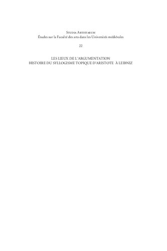 ﻿محل بحث: تاریخ قیاس موضوعی از ارسطو تا لایب نیتس