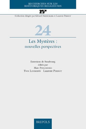 ﻿اسرار: چشم اندازهای جدید: مصاحبه های استراسبورگ (تحقیقات در مورد بلاغت مذهبی) (نسخه فرانسوی و ایتالیایی)