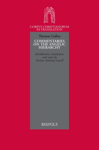 ﻿توماس گالوس، ابات ورچلی. تفسیرهای سلسله مراتب فرشتگان