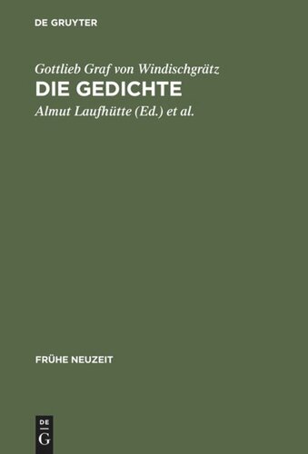 ﻿Gottlieb Graf von Windischgrätz: اشعار: 