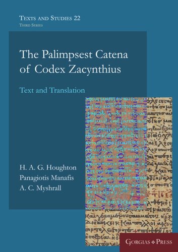 ﻿Palimpsest Catena of Codex Zacynthius: متن و ترجمه