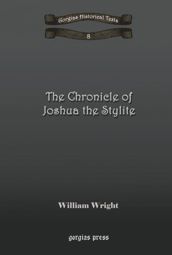 ﻿Chronicle of Joshua the Stylite