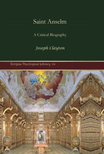 ﻿سنت آنسلم: بیوگرافی انتقادی