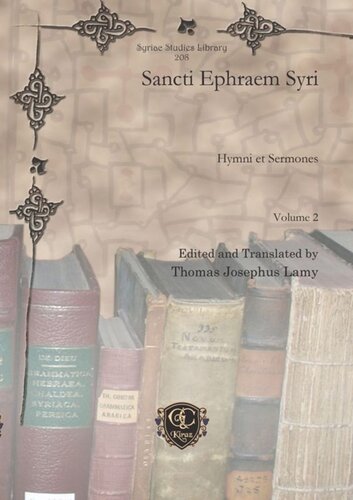 ﻿Sancti Ephraem Syri: Hymni et Sermones