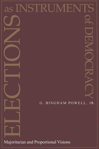 ﻿انتخابات به عنوان ابزار دموکراسی