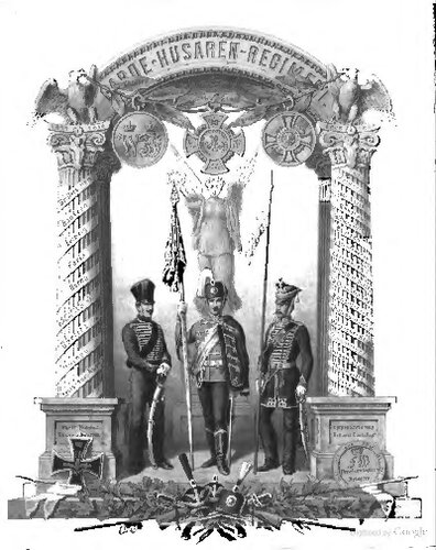 ﻿هنگ هوساران گارد سلطنتی پروس و فرود آن از اسکادران هوسار عادی گارد هنگ سواره نظام گارد سبک و هنگ سواره نظام ملی پروس شرقی 1811-1869