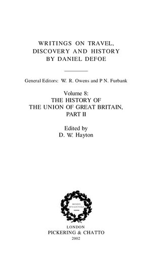 ﻿نوشته هایی درباره سفر، اکتشاف و تاریخ: تاریخ اتحادیه بریتانیا، قسمت دوم