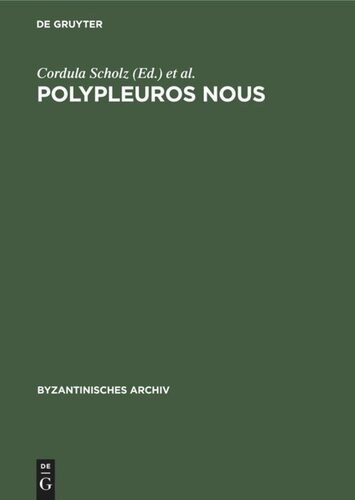 ﻿Polypleuros nous: متفرقه برای پیتر شراینر در 60 سالگی اش