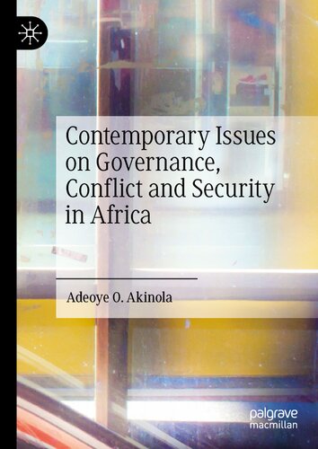 ﻿مسائل معاصر در مورد حکومت، درگیری و امنیت در آفریقا