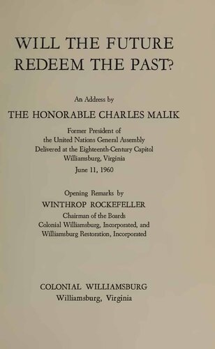 ﻿آیا آینده گذشته را رستگار می کند