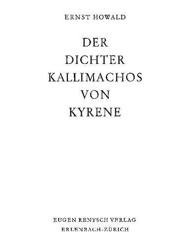 ﻿شاعر Kallimachos از Kyrene