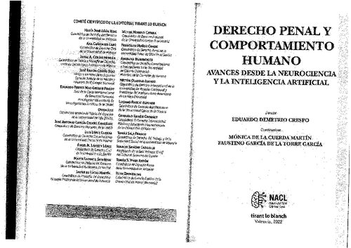 ﻿حقوق جزا و رفتار انسانی پیشرفت در علوم اعصاب و هوش مصنوعی