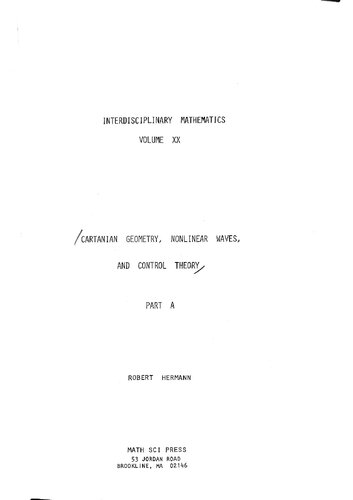 ﻿هندسه کارتانی، امواج غیرخطی و تئوری کنترل