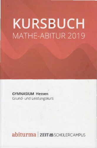 ﻿کتاب درس Math Abitur 2019