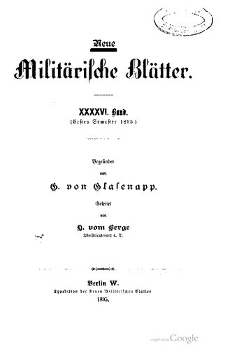 ﻿مقالات نظامی جدید / ترم اول 1895
