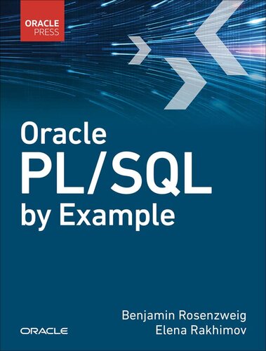 ﻿Oracle PL/SQL by Example (Oracle Press Database and Data Science)