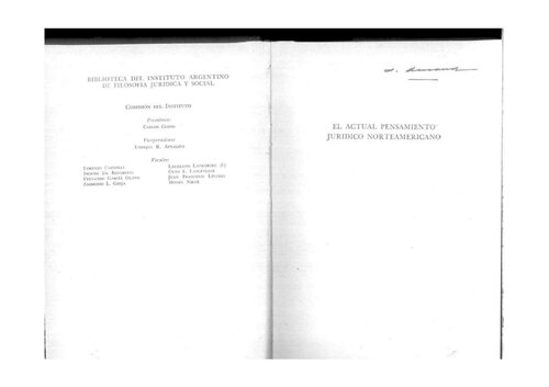 ﻿اندیشه حقوقی کنونی آمریکای شمالی