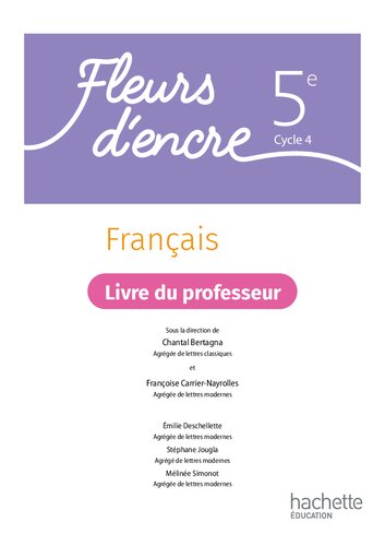 ﻿Ink flowers French cycle 4/5 - کتاب معلم - ویرایش 2022