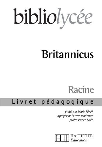 ﻿Bibliolycee - Britannicus - جزوه آموزشی