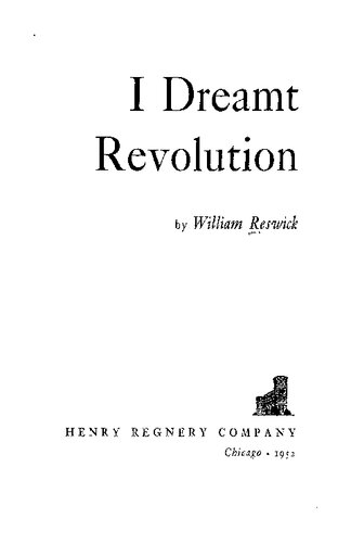 ﻿من رویای انقلاب را دیدم