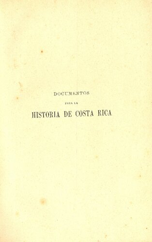 ﻿مجموعه اسناد برای تاریخ کاستاریکا
