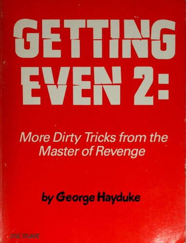 ﻿Getting Even 2: More Dirty Tricks از Master of Revenge