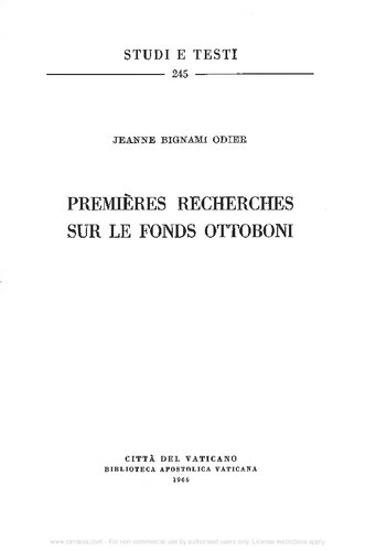 ﻿تحقیقات اولیه در مورد صندوق Ottoboni