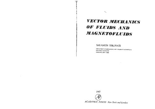 ﻿مکانیک برداری سیالات و سیالات مغناطیسی