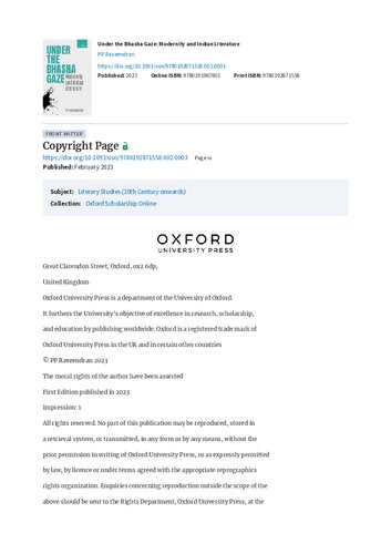 ﻿تحت نگاه باشا: مدرنیته و ادبیات هندی