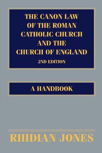 ﻿قانون کانون کلیسای کاتولیک روم و کلیسای انگلستان: یک کتابچه راهنمای