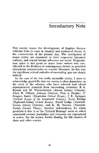 ﻿تاریخ ادبیات بلومزبری: تاریخ نقد ادبی