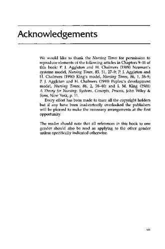 ﻿مدل های پرستاری و تمرین پرستاری