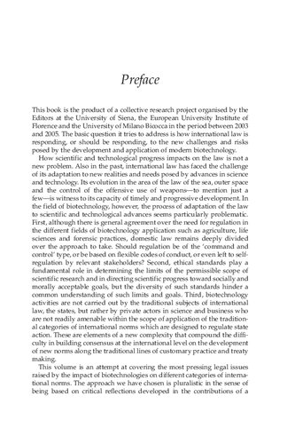 ﻿بیوتکنولوژی و حقوق بین الملل