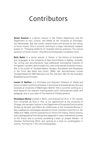 ﻿فیلمسازی آماتور: فیلم خانگی، آرشیو، وب